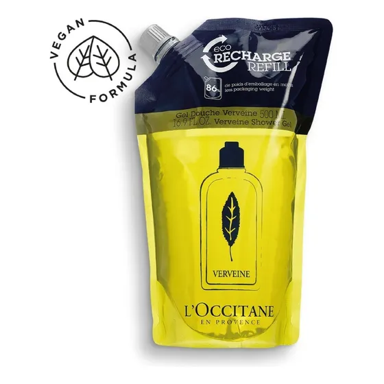 Eco Recharge Gel Douche Verveine 500ml L'occitane Provence