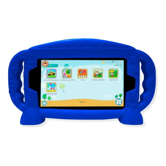 Capa Capinha Baby Infantil Tablet 7 Polegadas Universal Top Cor Azul