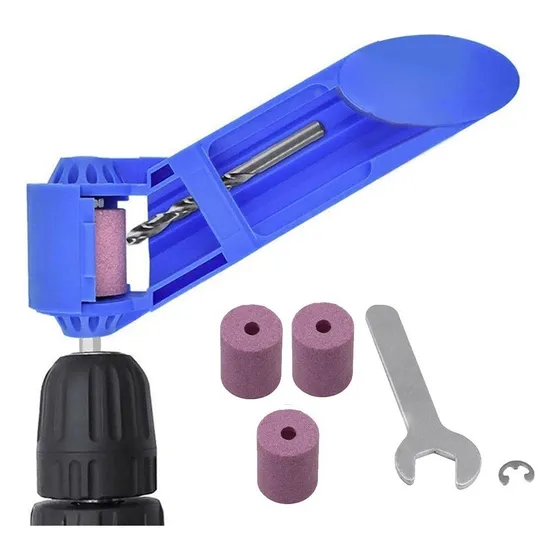 Afilador De Mechas Para Usar Con El Taladro (con 3 Piedras)