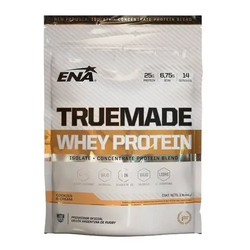 True Made Whey Protein Ena 453g 1lb Isolada Truemade