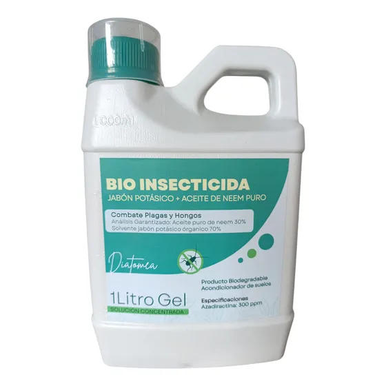 Jabón Potásico Con Aceite De Neem Órganico 1 Litro Ecológico