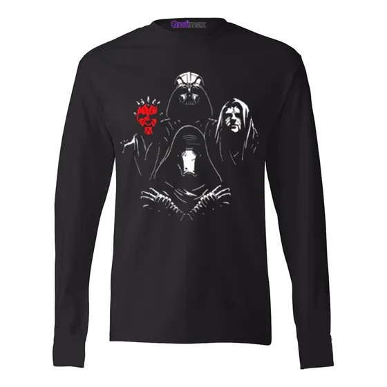 Polera Manga Larga Star Wars Bohemian Dark Side Grafimax