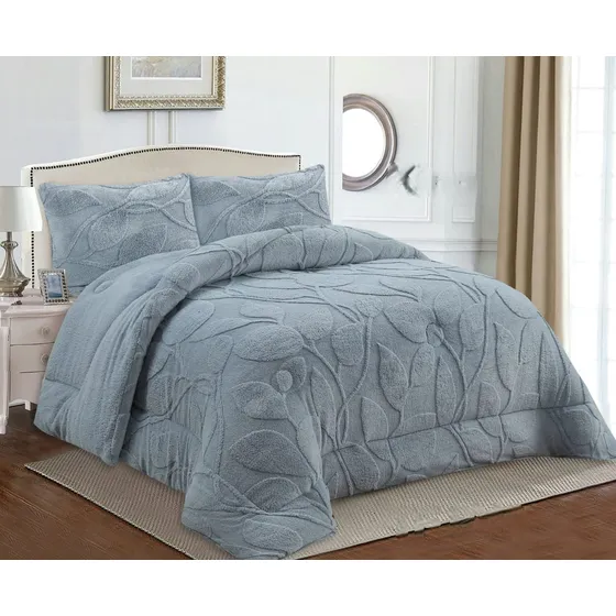 Cobertor De Invierno Sherpa Con Chiporro King Varios Colores Tfry3