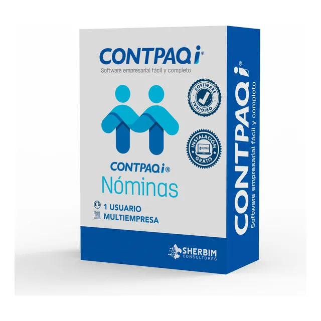 Sistema Contpaqi® Nómina Licencia Anual Multiempresa 1 Usr