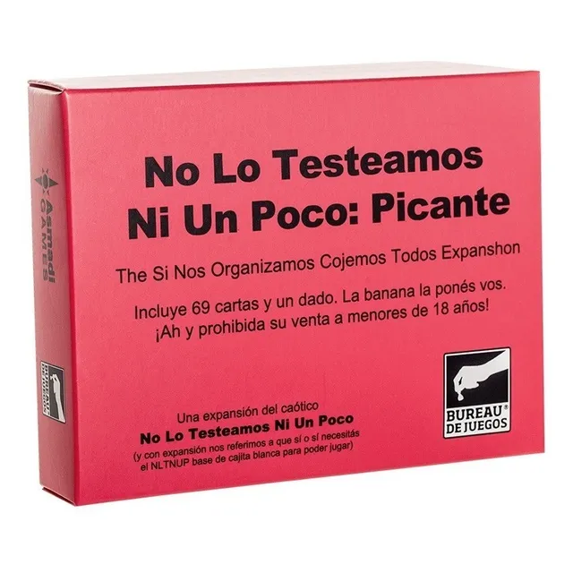 No Lo Testeamos Ni Un Poco Picante Buro Bureau Ideal Previa