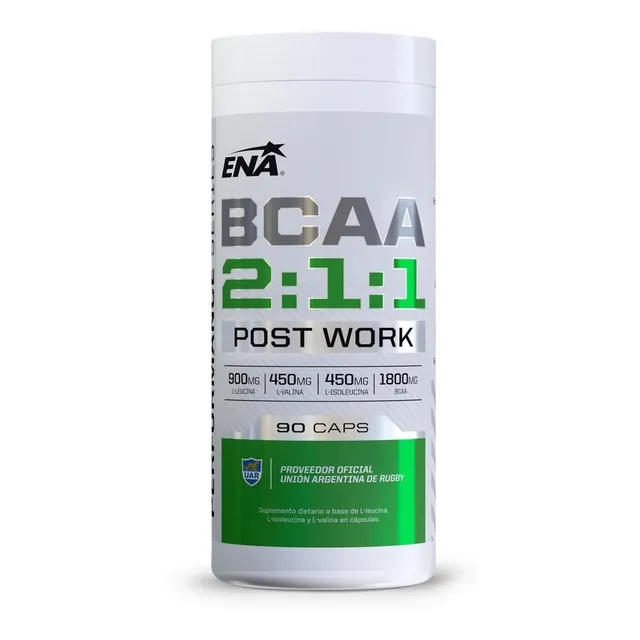 Suplemento Ena Bcaa 90 Tabletas
