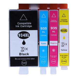 Pack 4 Cartucho Tinta Generico Tigre 935xl 934xl 6230 6830 Pack 4 Cartucho Tinta Generico Tigre 935xl 934xl 6230 6830