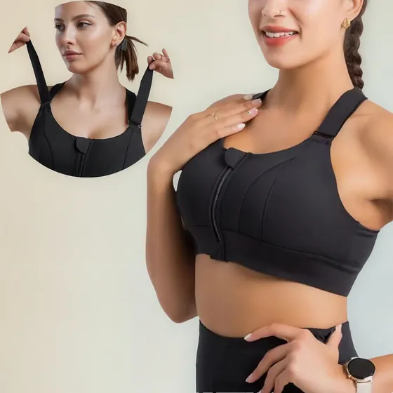 Top Soutien Ajustable Alto Impacto Deportivo Gym Running