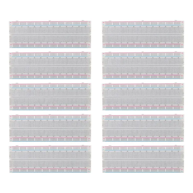 100pz Protoboard 830 Puntos Mb-102