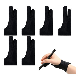 6 Guante Para Dibujo Antiestaticos Dedo Pinten Protección 6 Guante Para Dibujo Antiestaticos Dedo Pinten Protección