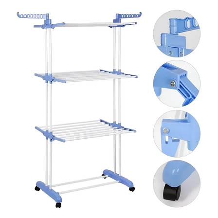 Tender Vertical Domus & Co Piso Celeste 175x76x75cm Tender Vertical Domus & Co Piso Celeste 175x76x75cm
