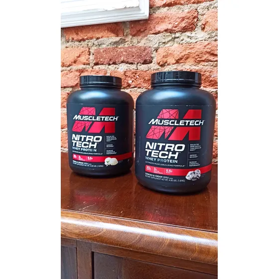 Proteína Muscletech Whey Protein Cookies & Cream / Vainilla