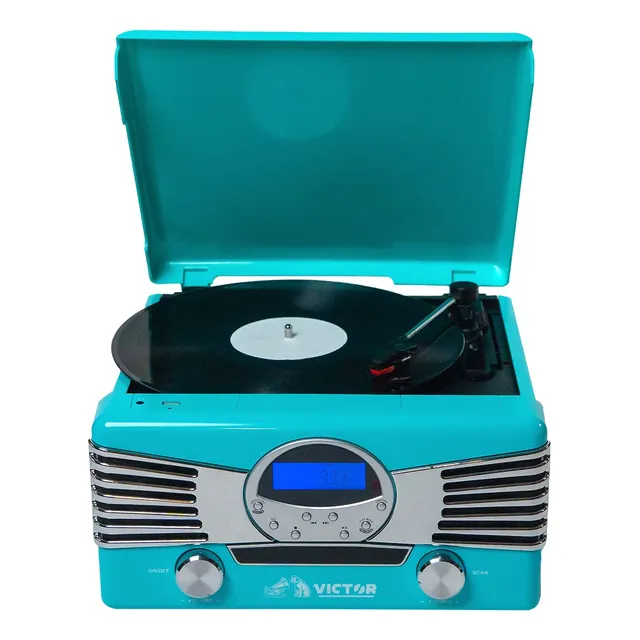 Victor Vhrp-1400: Pack 7 En 1 Centro Musical Para Amantes