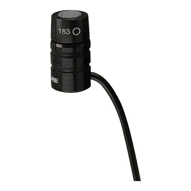 Shure Mx184, Micrófono Miniatura Con Cable 1.2 M Color Negro