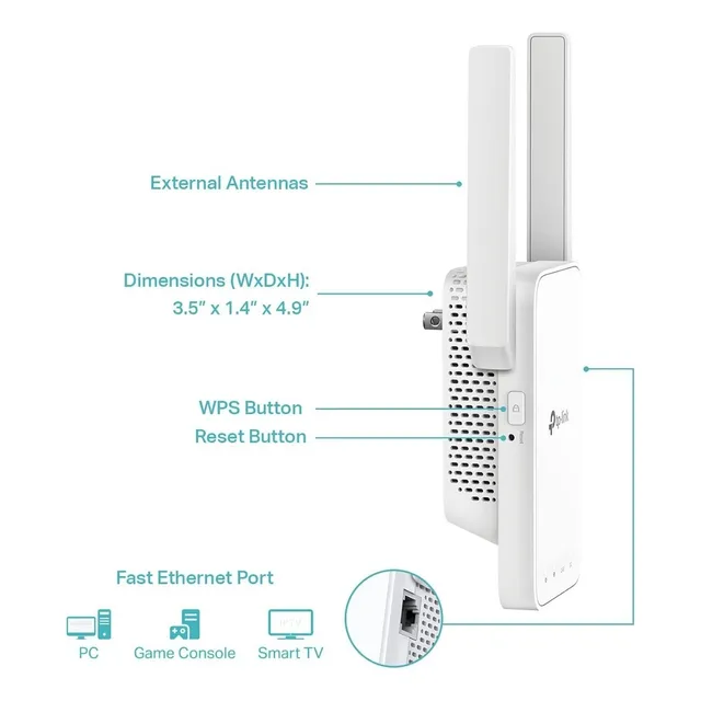 Repetidor Wifi Inalambrico Tp Link