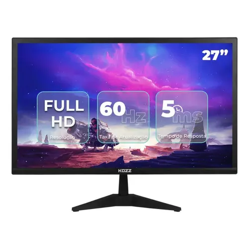 Monitor Gamer Acer Nitro 28' Ips 4k Uhd 4ms Hdr10 Kg282k Cor Preto