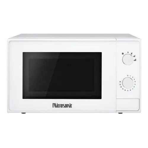 Microondas Manual Microsonic 20 Litros Perilla 70h color Blanco