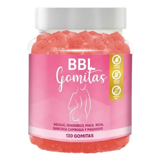 Aguaje, Fenogreco Y Maca Roja Gomitas X 130 Unid Inc/envio