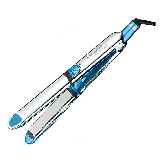 Plancha Alisadora Optima 3000 Acero Inoxidable Con Placas