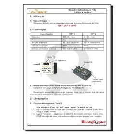 Manual Em Português -  Receptor Rx Frsky V8r7-ii / V8fr-ii
