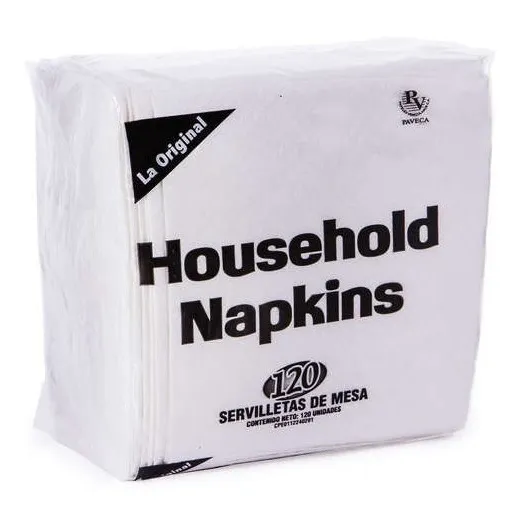 Servilleta De Mesa Household Napkins 12x120.