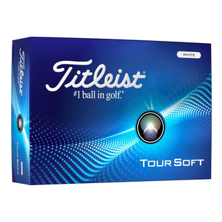 Titleist Tour Soft Golf Balls, White (una Docena) Titleist Tour Soft Golf Balls, White (una Docena)