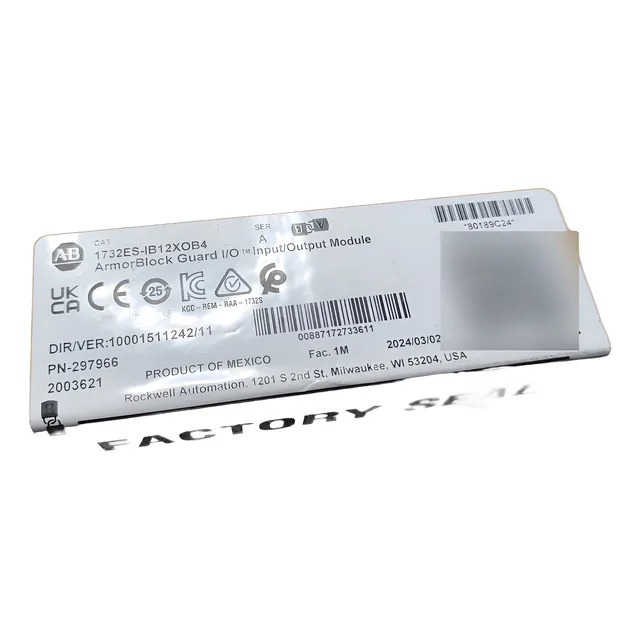 Allen Bradley 1732es-ib12xob4 Armorblock Guard I/o