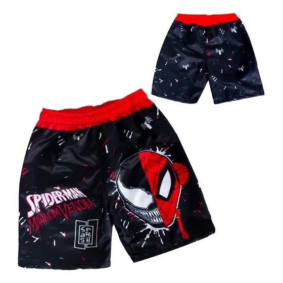 Short Para Niños De Spdierman Vs Venom