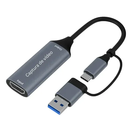 Placa Captura De Vídeo Hdmi Para USB Monitor DVR Celular PS4