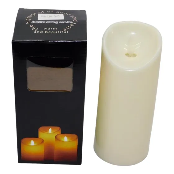 Velas Luz Led Con Movimiento A Pilas  Wm808 X1 Mazugi
