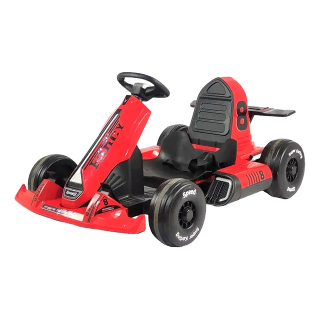 Go Kart Montable Electrico Control Remoto Rojo 8 Km/h 12v7