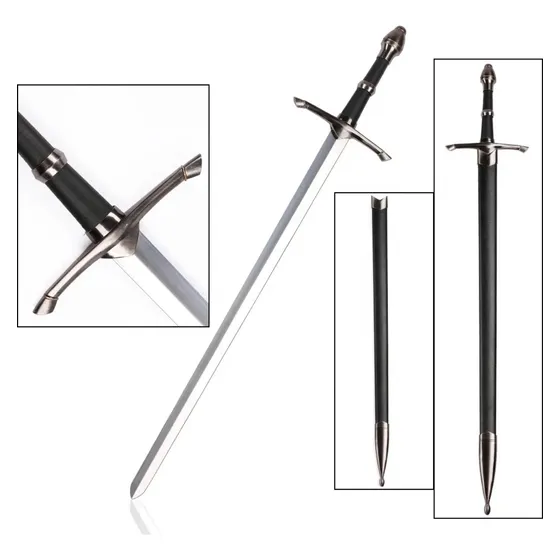 Espada Aço Inox Senhor Dos Anéis Knight Strider 1,06 Mt