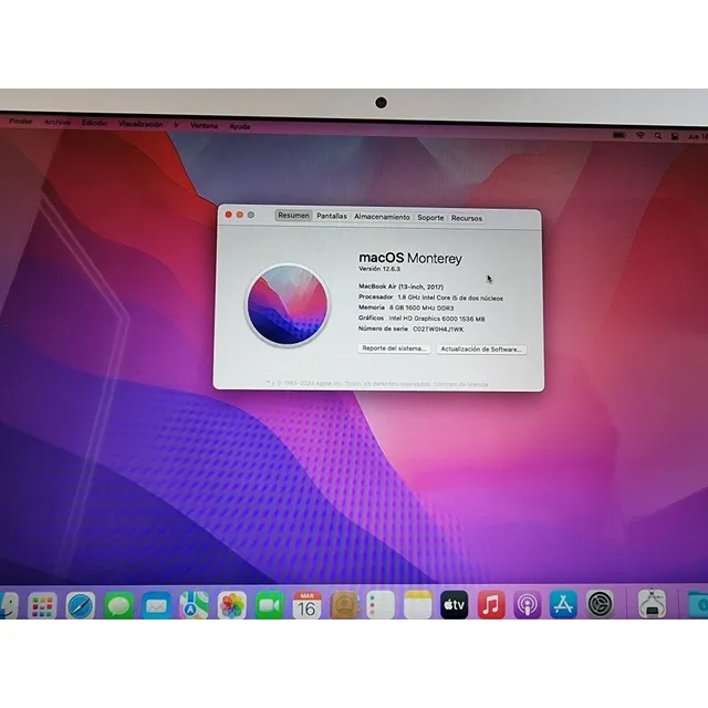 Macbook Air 13  2017