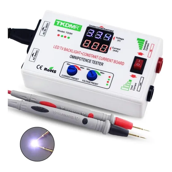 Tester Probador Backlight Leds Corriente Voltaje Ajustable