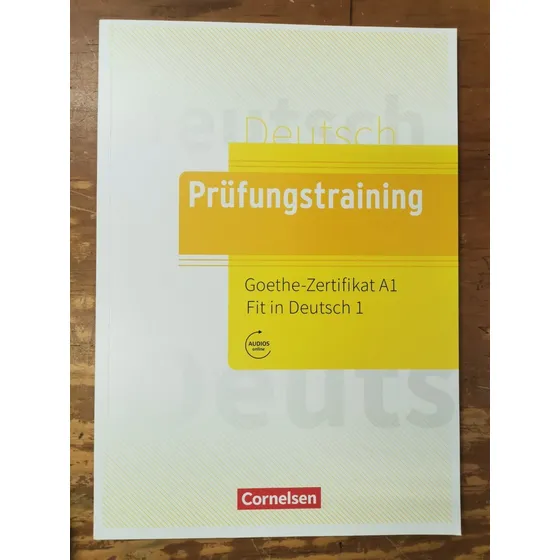 Prüfungstraining Daf A1 Goethe-zertifikat A1: Fit In Deutsch