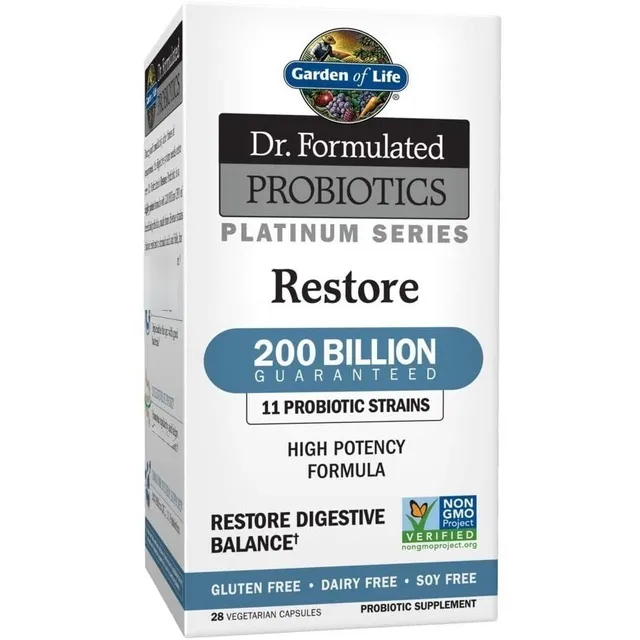 Garden Of Life Dr. Formulated Probiotics Restore 28 Cápsulas Sabor Neutro