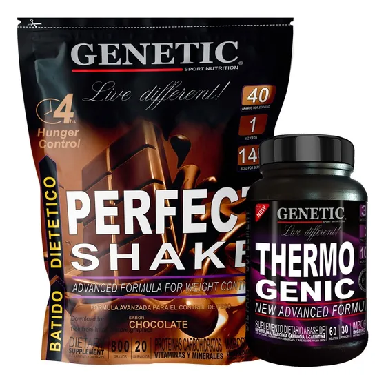 Batido Perfect Shake Thermogenic Rapido Rapido Quemador Abds