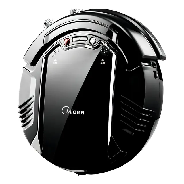 Aspiradora robot Midea F4 control remoto 480 Pa color negro