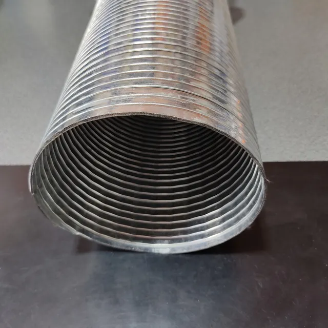 Tubo De Escape Flexible 5 Pulgadas Mack (largo 1 Metro)