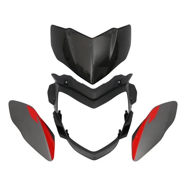 Carenaje De Farola Para Bajaj Pulsar Ns125 Gris Mtc