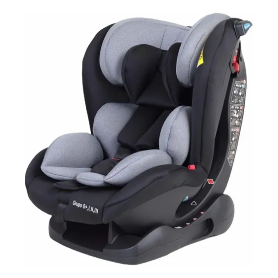 Cadeira Para Carro Vita Grupo 0+ I Ii Iii - Cinza