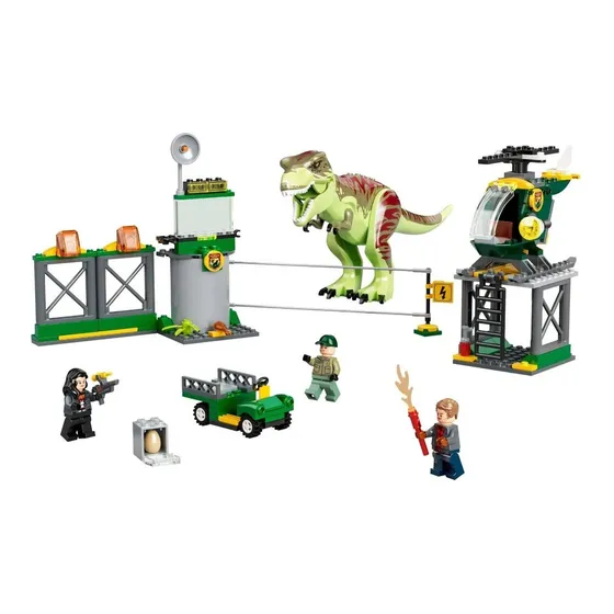Lego Jurassic World - Fuga De Dinossauro T. Rex 76944 Quantidade de peças 140