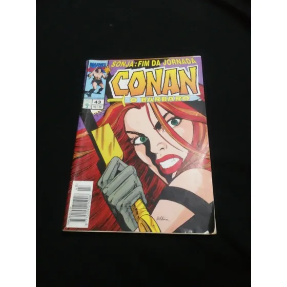 Gibi Hq Conan O Bárbaro Ed. 43 - 1995 - Ótimo Estado Coleção