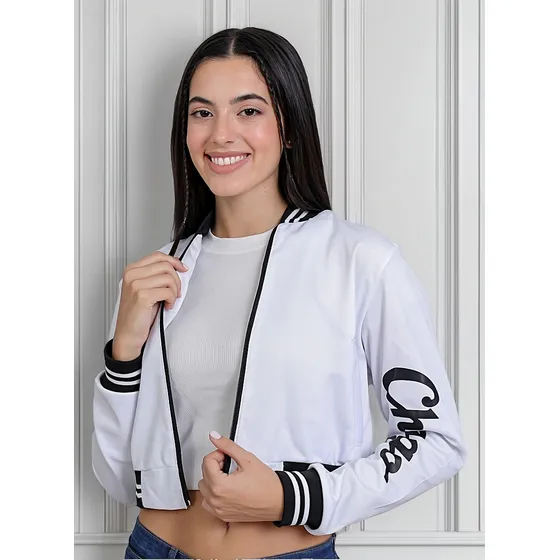 Campera Chiky Pink Deportiva Chicago Mujer