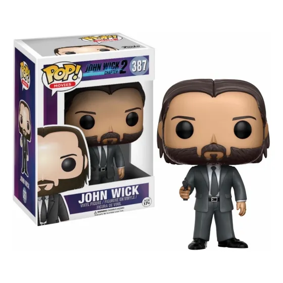 Funko Pop Movies: John Wick 2: John Wick #387 With Protector