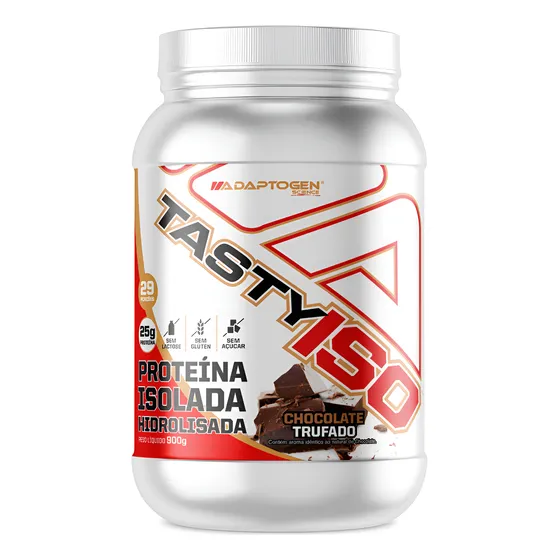 Tasty Iso Whey Isolado Whey Hidrolisado 900g Adaptogen