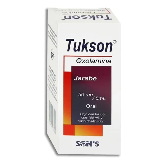 Tukson Oxolamina 50 Mg Con 1 Jarabe