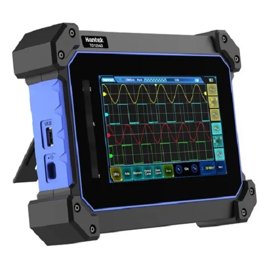 To1254d Tablet Osciloscópio Digital 250mhz 4ch 7pol Portátil