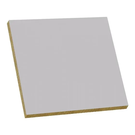 Mdf Melaminico Gris Humo Placa Med. 2.75*1.85 Mts 18 Mm