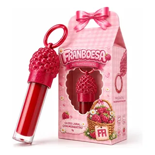 Geração 77 Gloss Labial Franboesa Fran By Franciny Ehlke Brilho Vermelh Rosa-escu